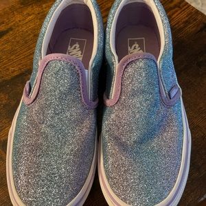 Girls size 2 Slip on Vans. New without tags and box.